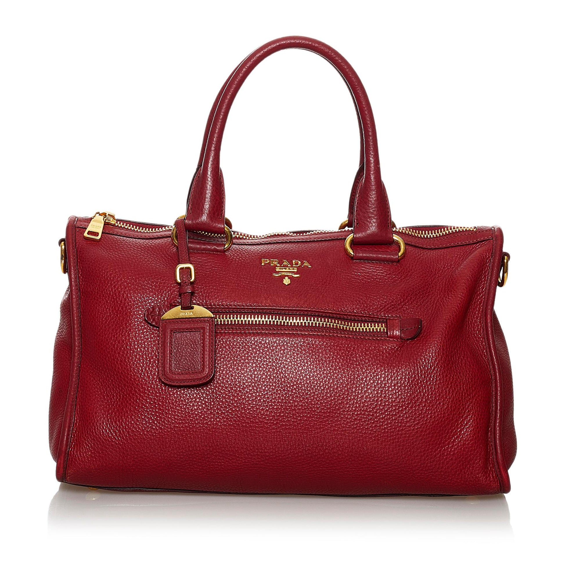 Prada Vitello Daino Handbag Style 12 - Rovelle Bags