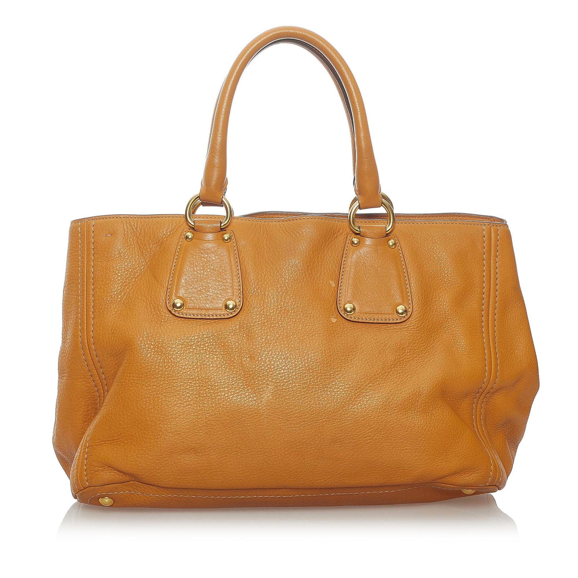 Prada Vitello Daino Leather Handbag Style 2 - Rovelle Bags