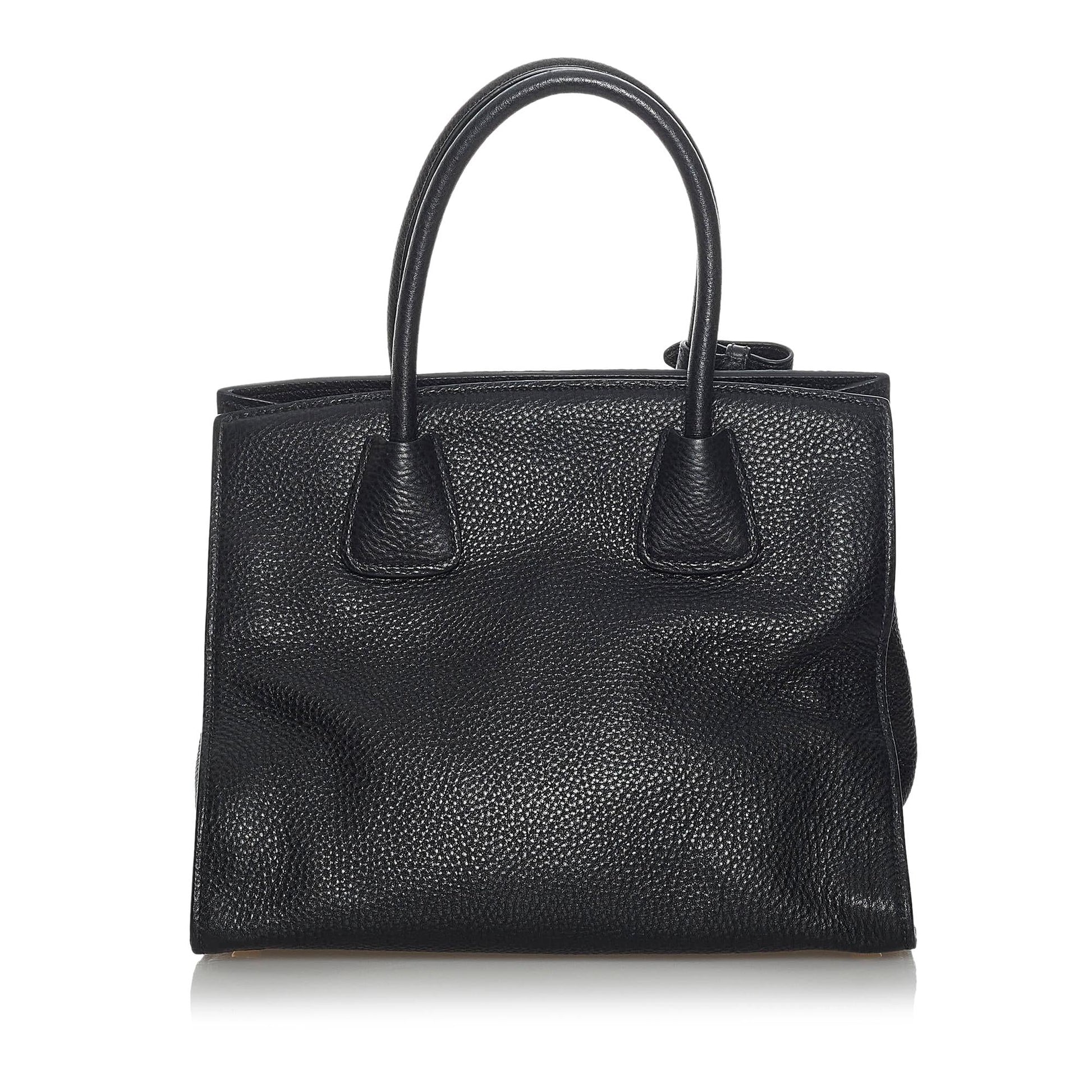 Prada Vitello Daino Leather Handbag - Rovelle Bags