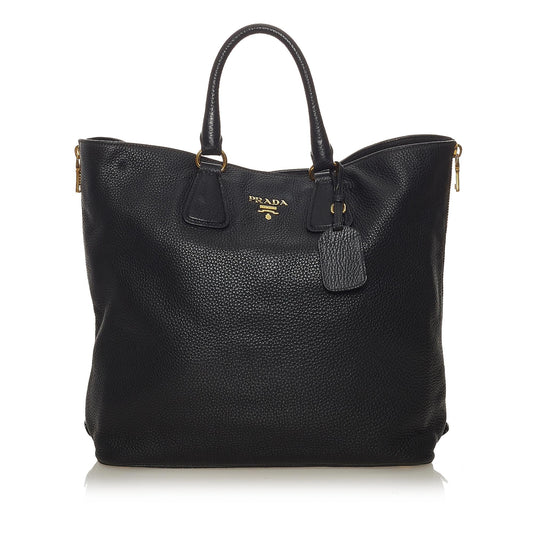 Prada Vitello Daino Leather Satchel Style 4 - Rovelle Bags