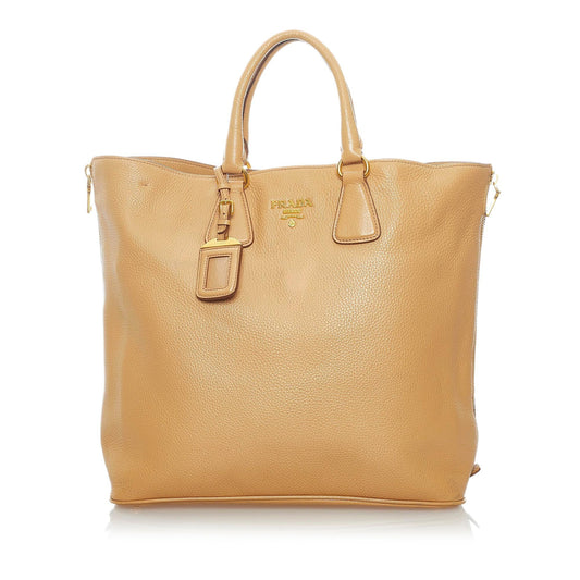 Prada Vitello Daino Leather Satchel Style 2 - Rovelle Bags