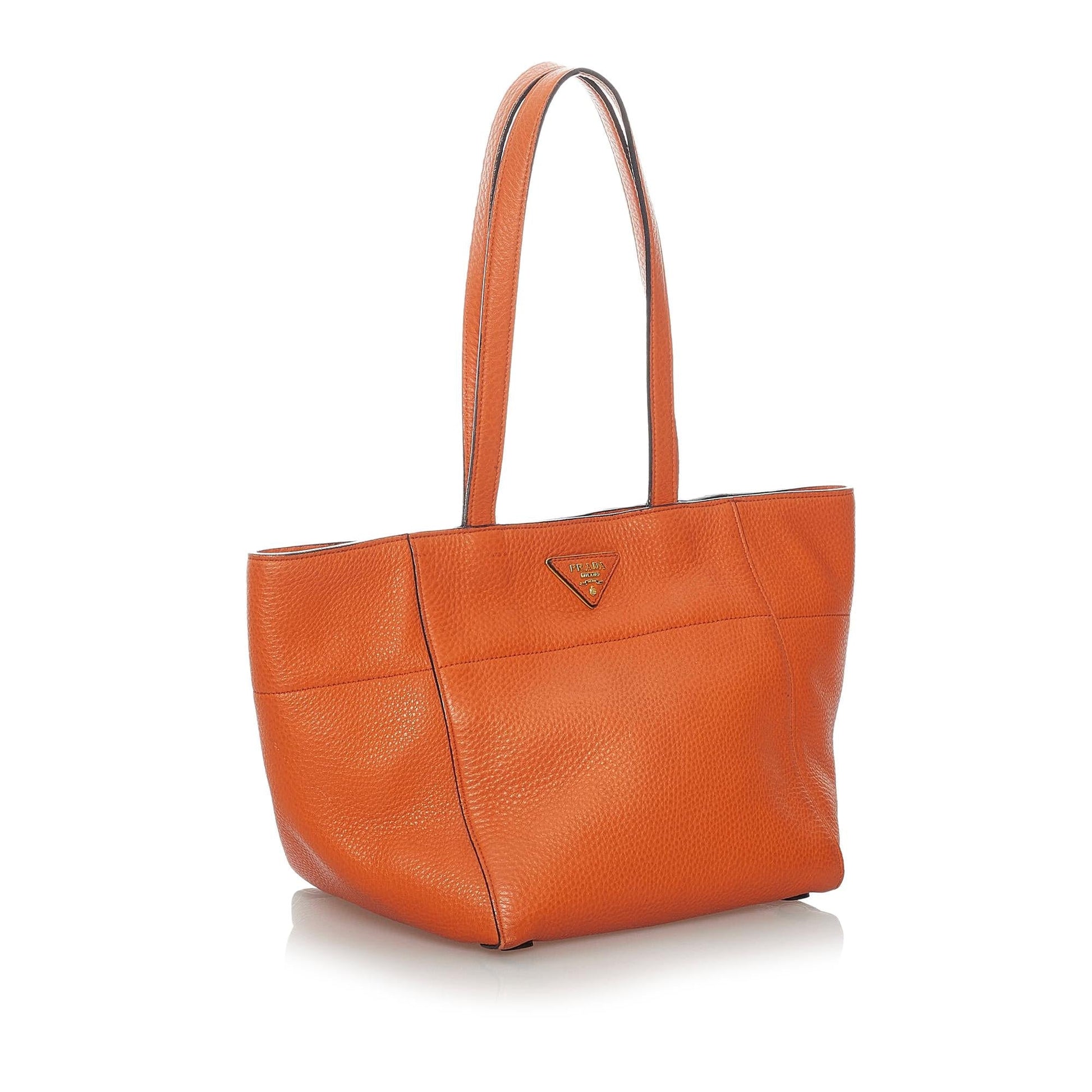 Prada Vitello Daino Leather Tote Style 2 - Rovelle Bags