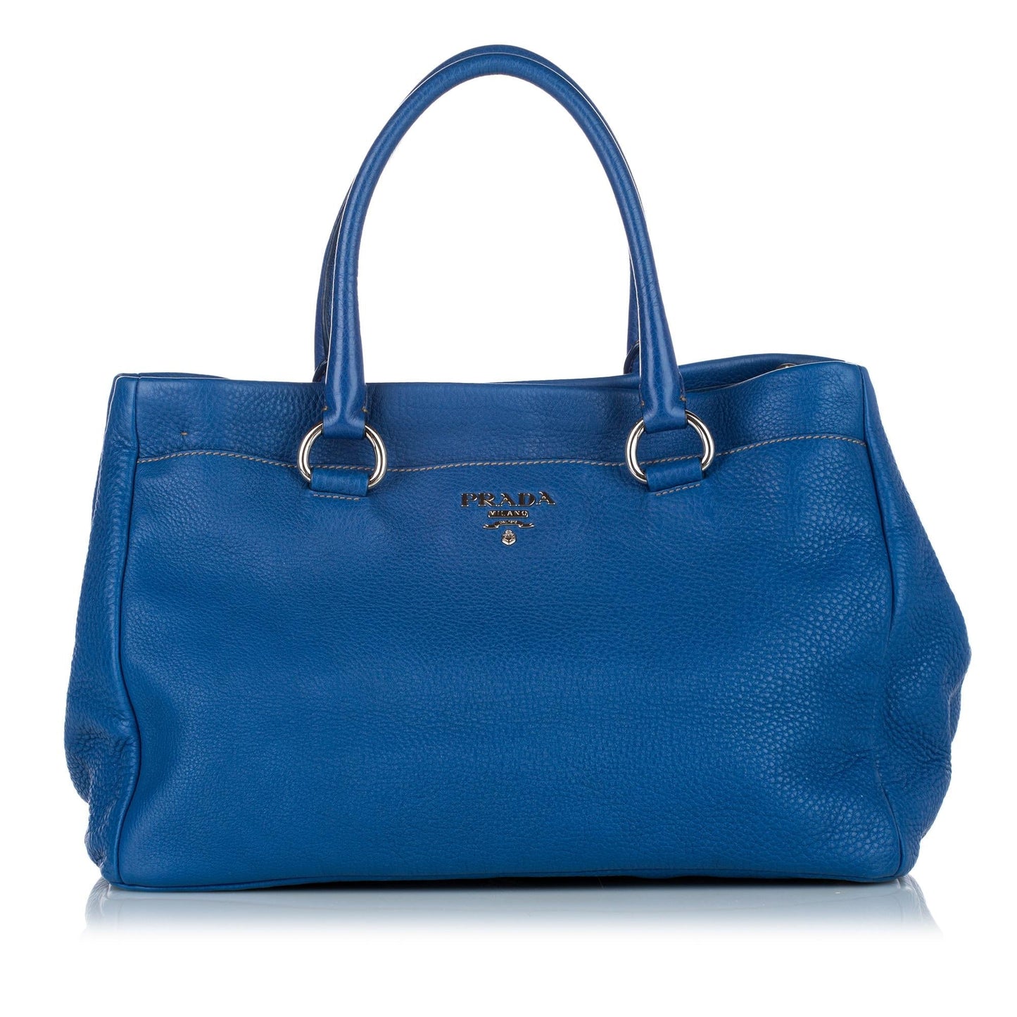Prada Vitello Daino Satchel Style 36 - Rovelle Bags