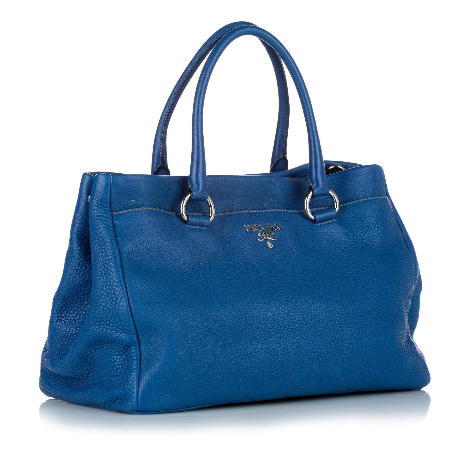 Prada Vitello Daino Satchel Style 36 - Rovelle Bags