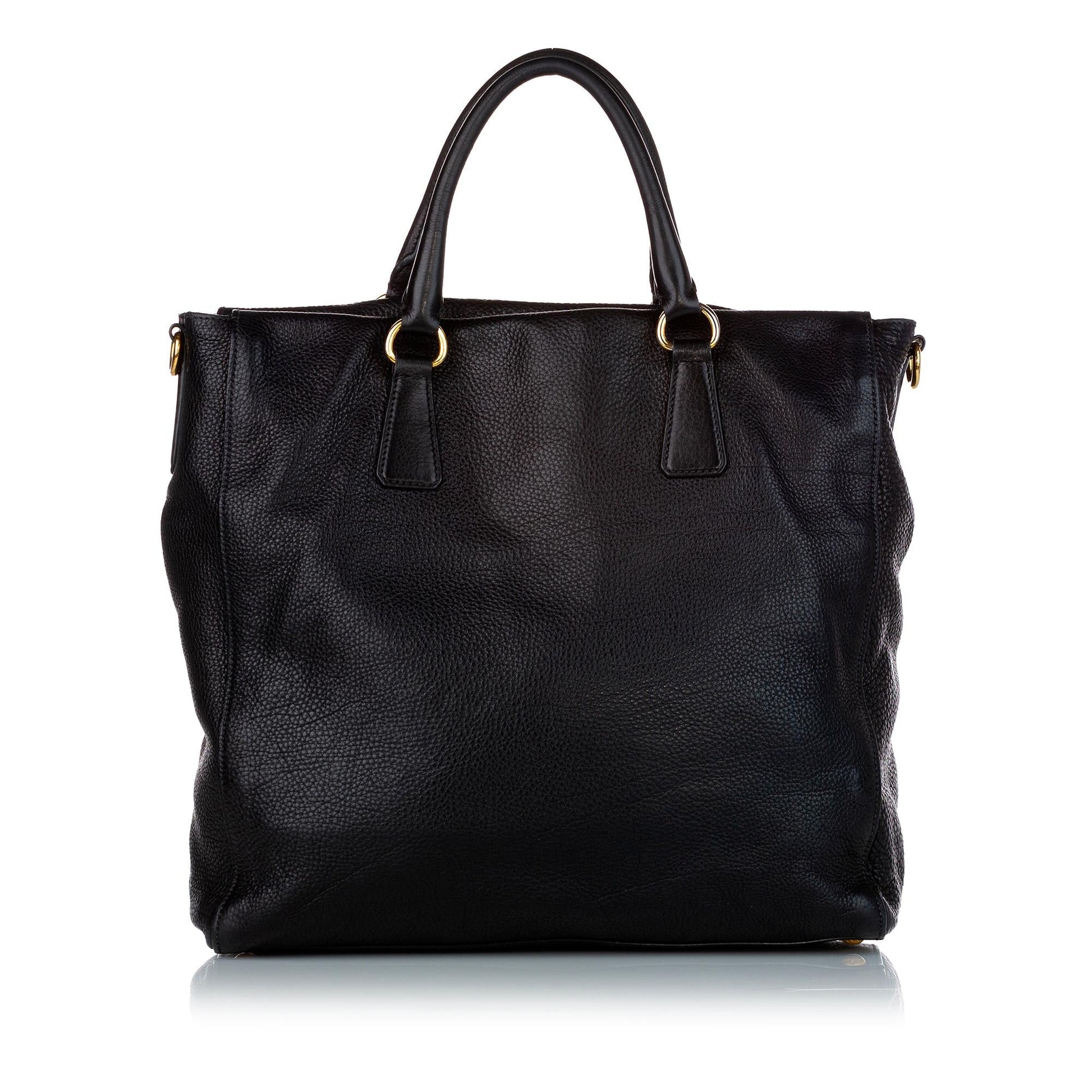 Prada Vitello Daino Satchel Style 64 - Rovelle Bags