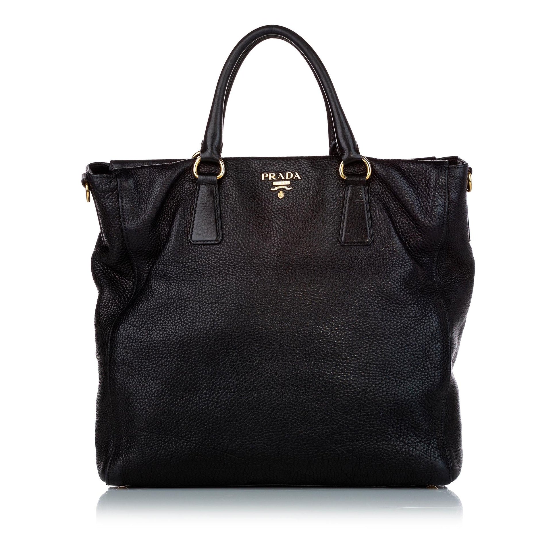 Prada Vitello Daino Satchel Style 64 - Rovelle Bags