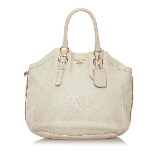 Prada Vitello Daino Satchel Style 58 - Rovelle Bags