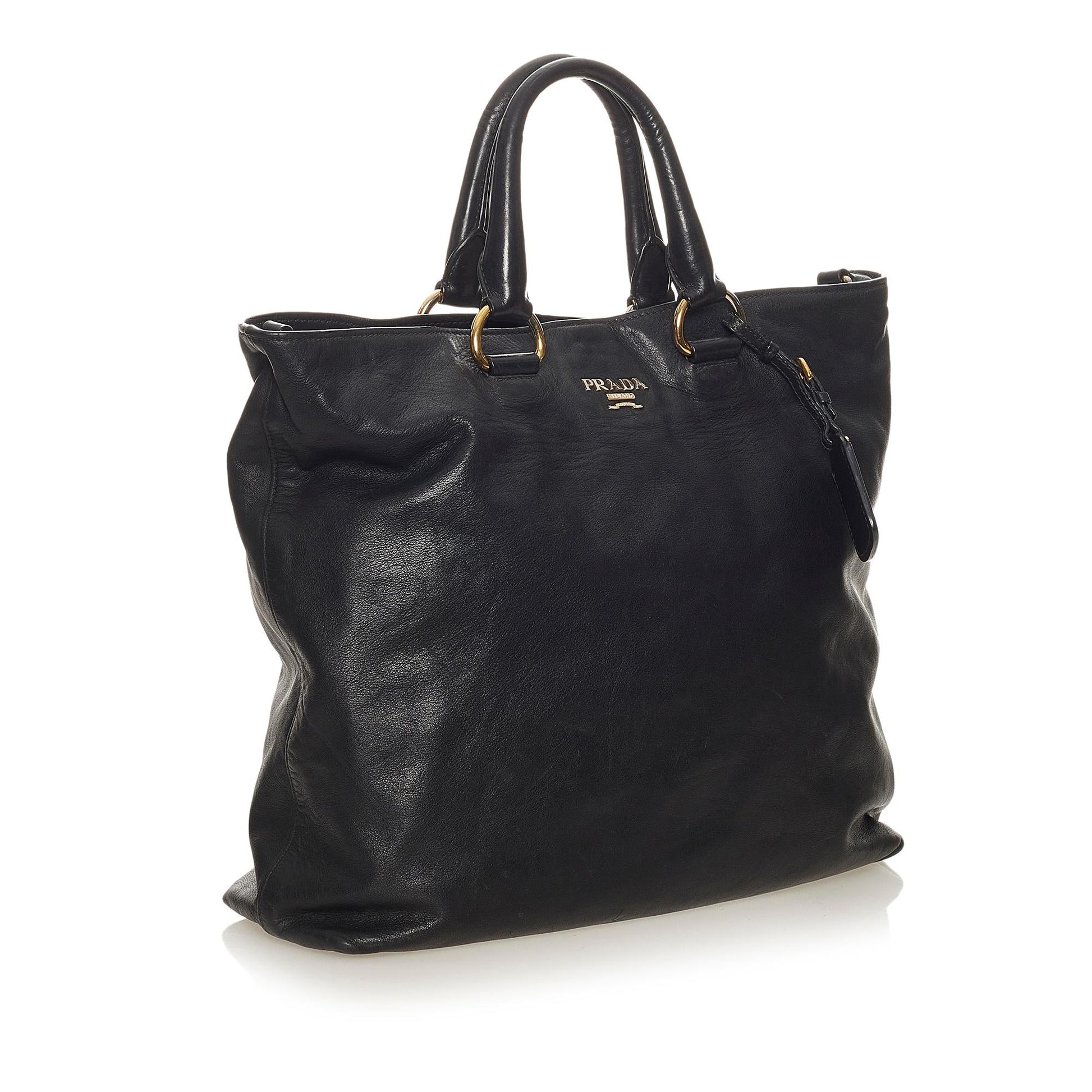 Prada Vitello Daino Satchel Style 57 - Rovelle Bags