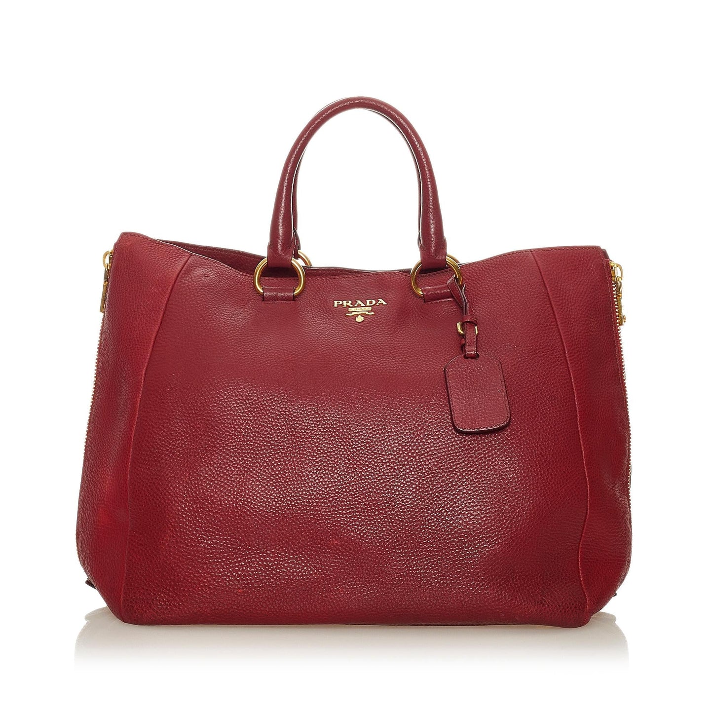 Prada Vitello Daino Satchel Style 55 - Rovelle Bags