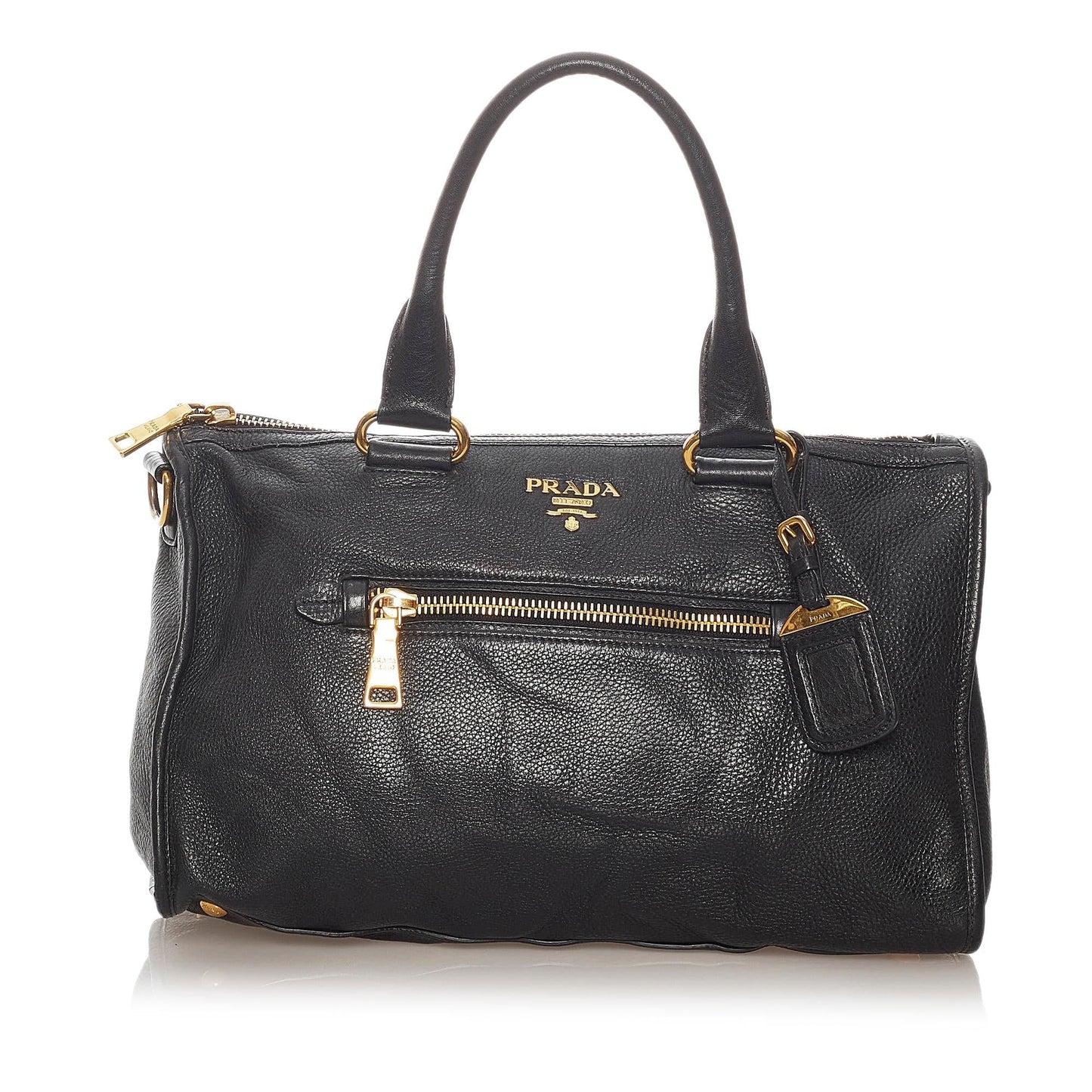 Prada Vitello Daino Satchel Style 54 - Rovelle Bags