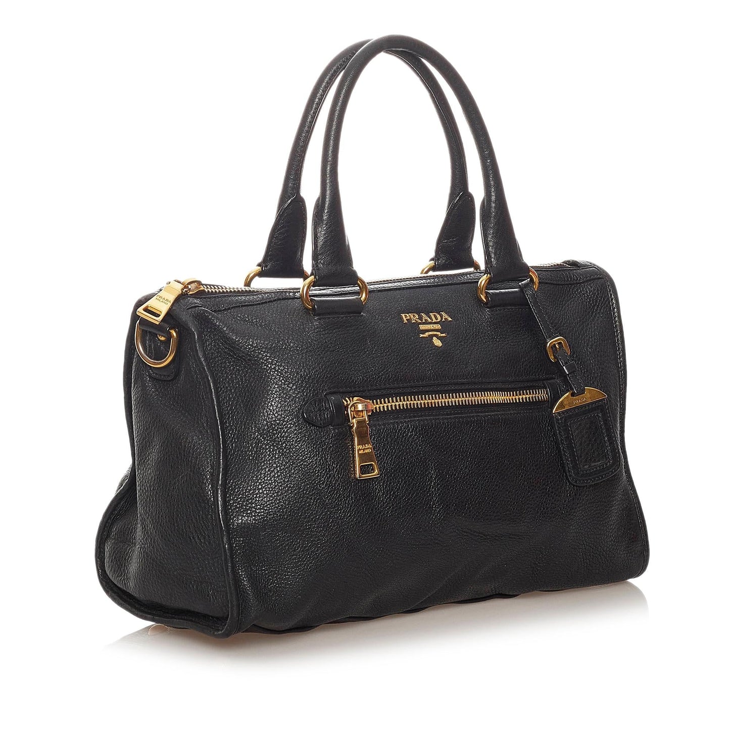 Prada Vitello Daino Satchel Style 54 - Rovelle Bags