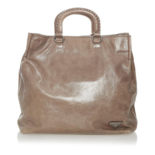Prada Vitello Daino Satchel Style 52 - Rovelle Bags