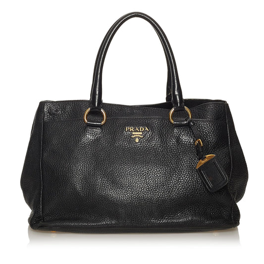 Prada Vitello Daino Satchel Style 46 - Rovelle Bags