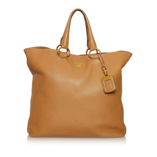 Prada Vitello Daino Satchel Style 44 - Rovelle Bags