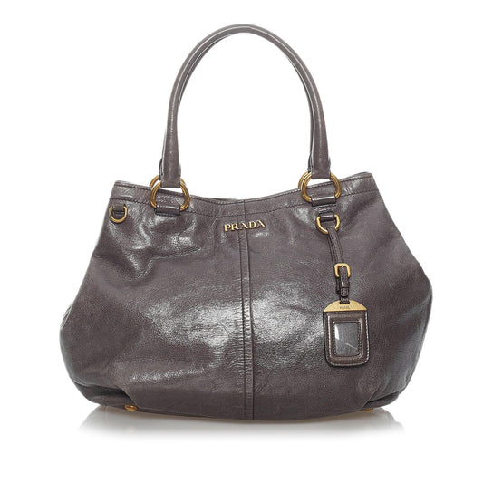 Prada Vitello Daino Satchel Style 42 - Rovelle Bags