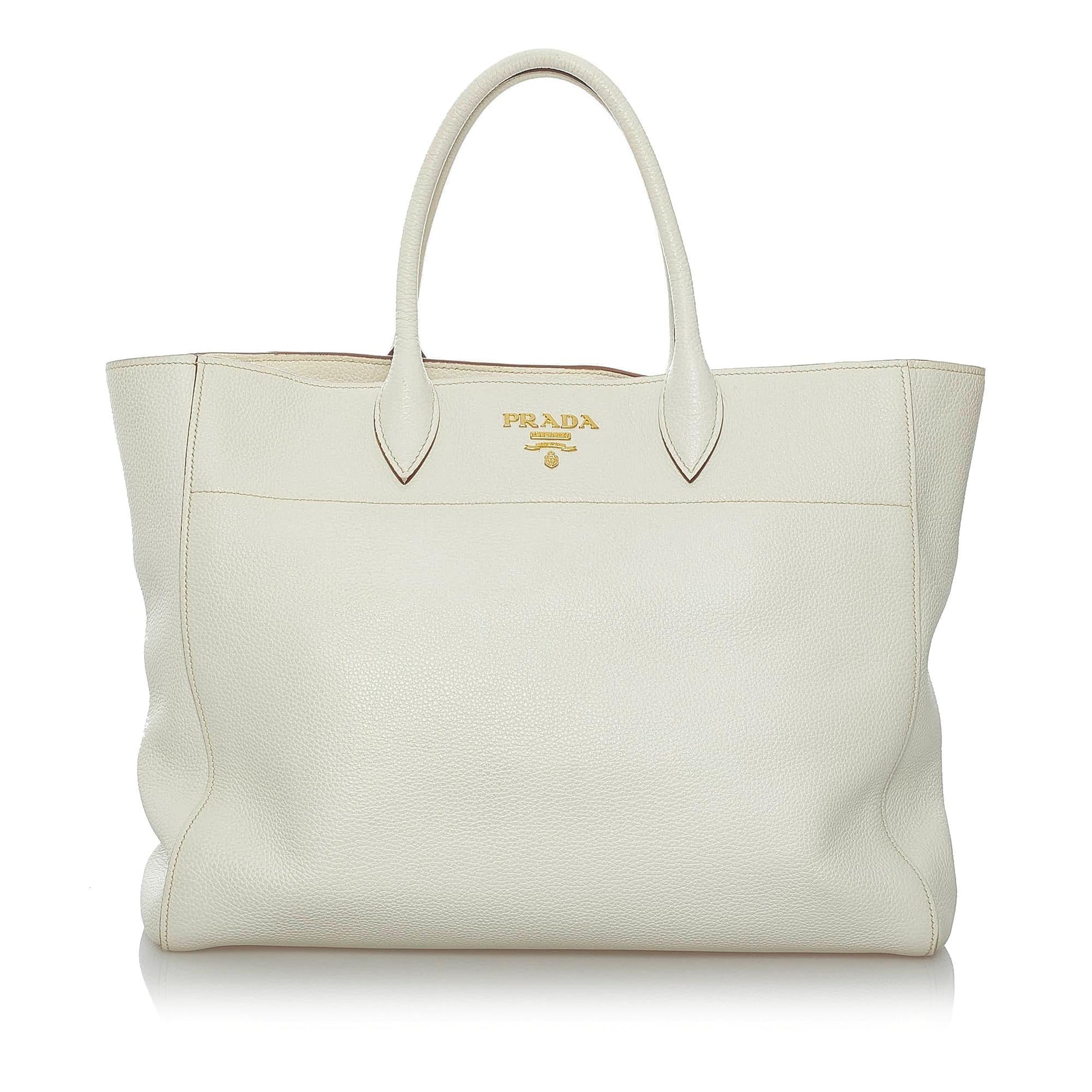 Prada Vitello Daino Satchel Style 41 - Rovelle Bags