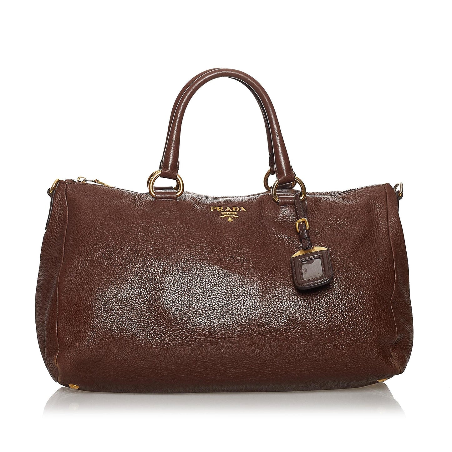 Prada Vitello Daino Satchel Style 38 - Rovelle Bags