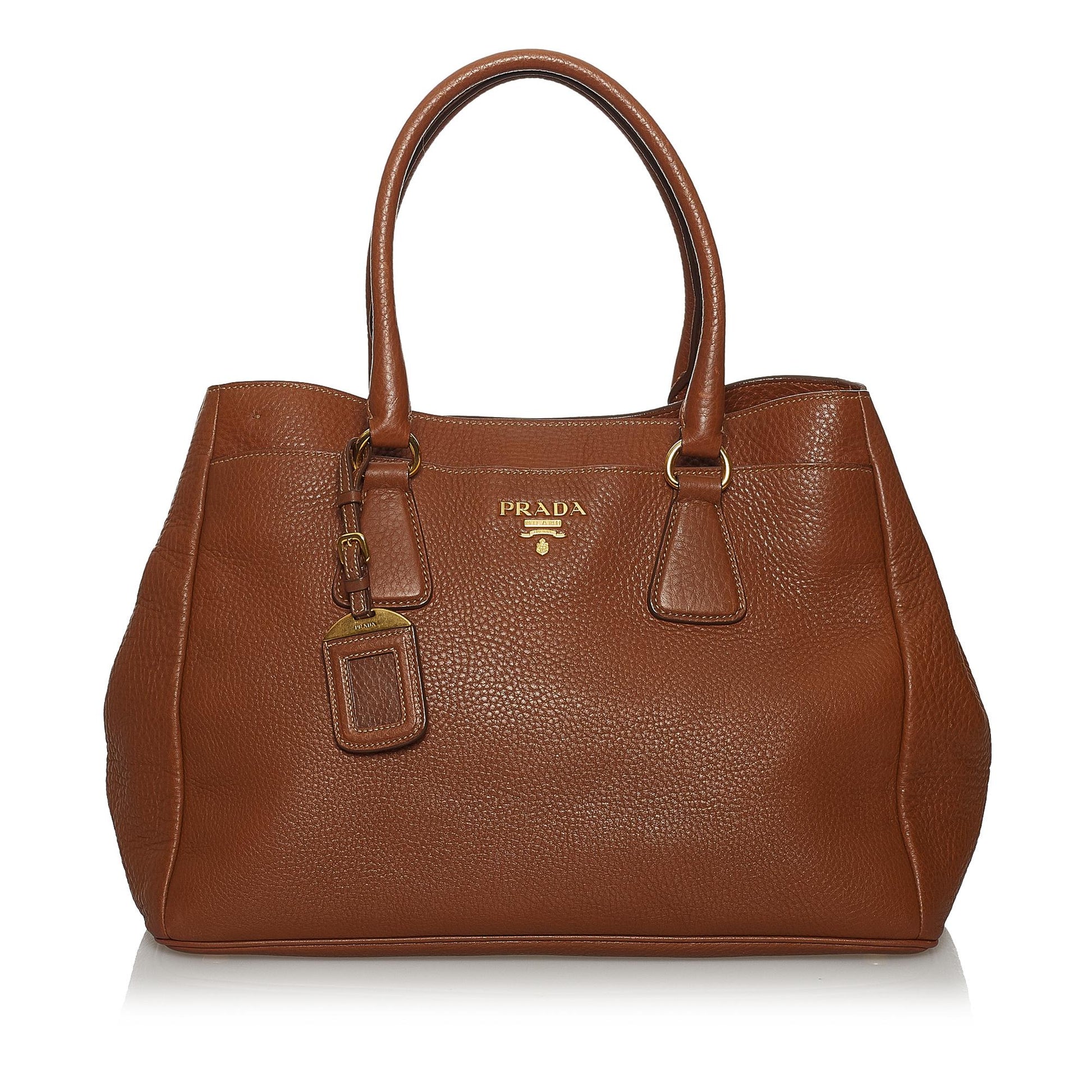 Prada Vitello Daino Satchel Style 34 - Rovelle Bags