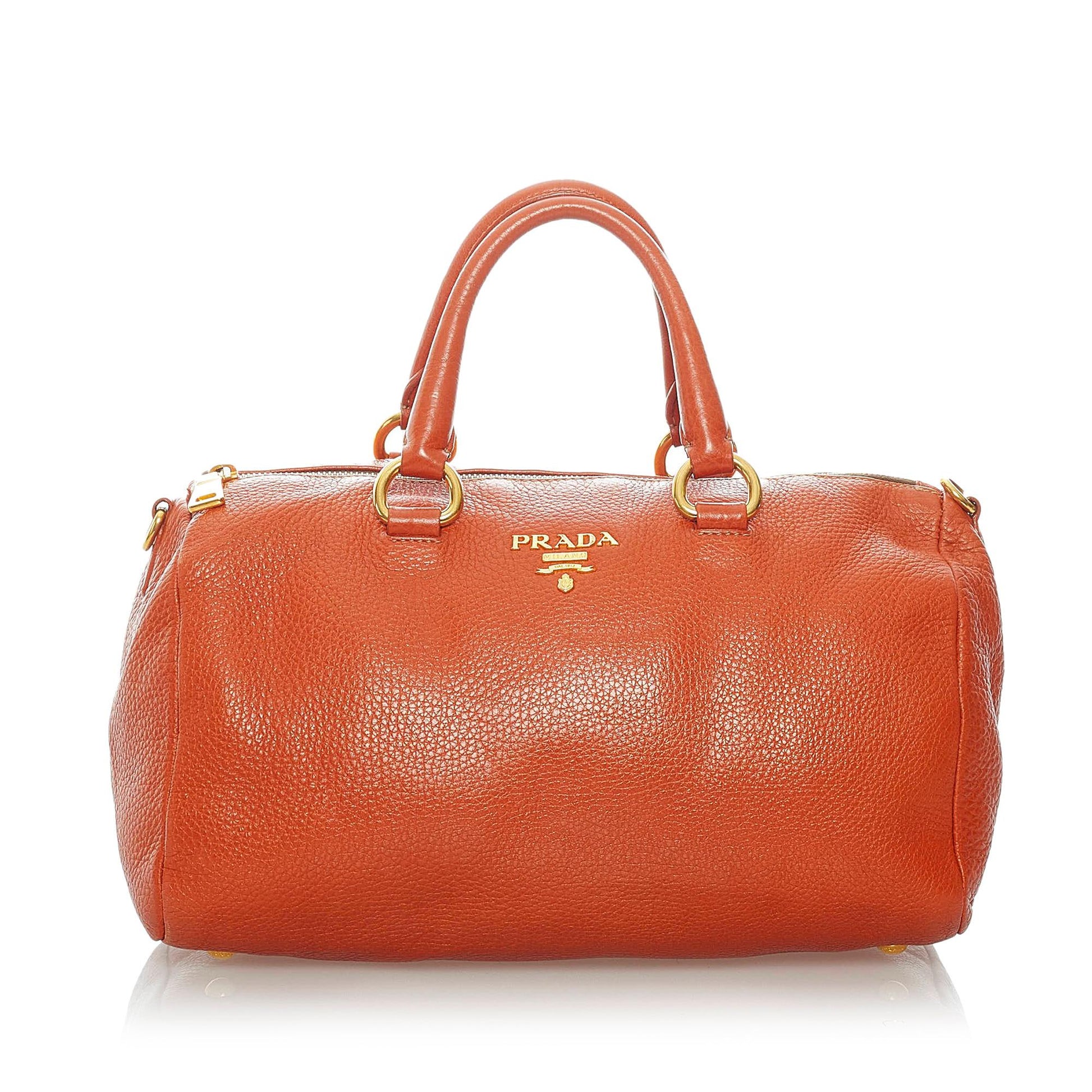 Prada Vitello Daino Satchel Style 31 - Rovelle Bags