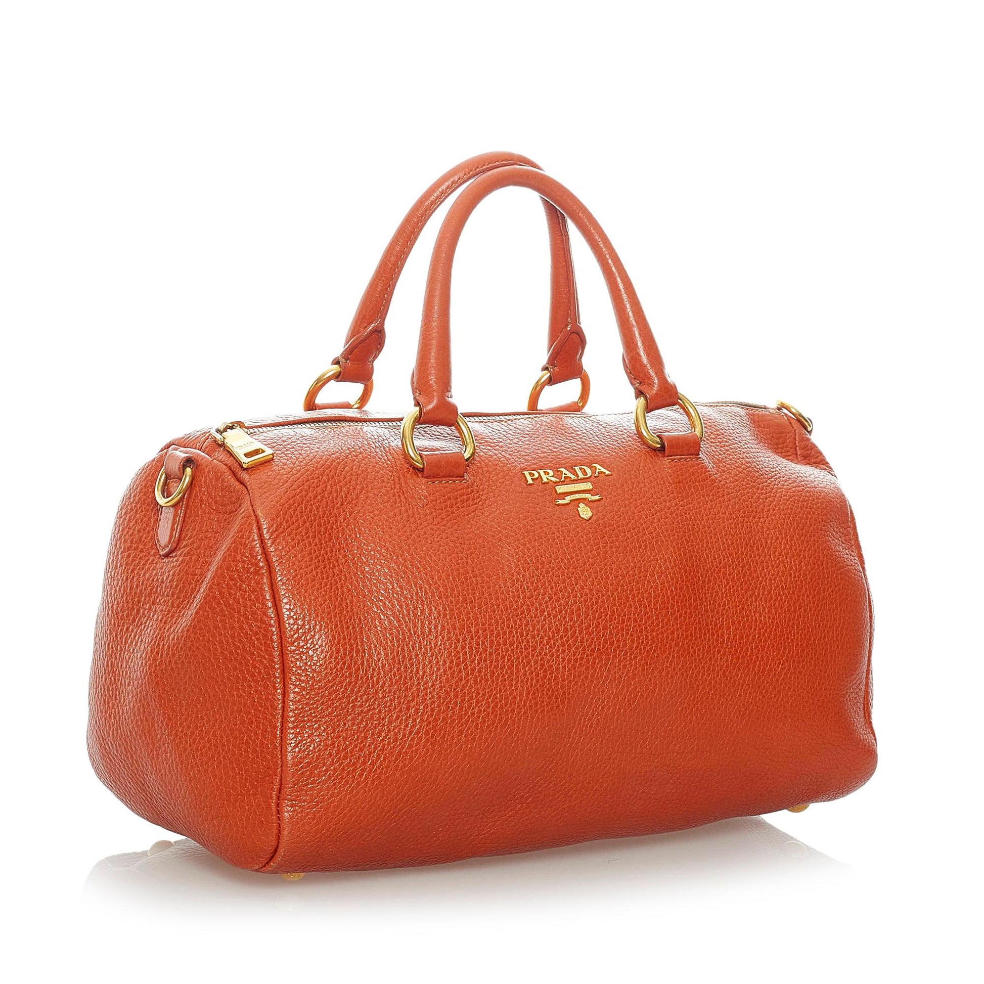 Prada Vitello Daino Satchel Style 31 - Rovelle Bags
