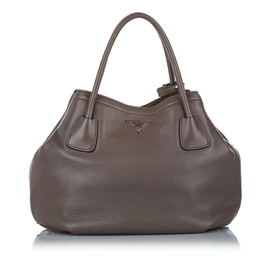 Prada Vitello Daino Satchel Style 27 - Rovelle Bags