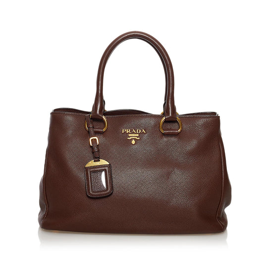 Prada Vitello Daino Satchel Style 26 - Rovelle Bags