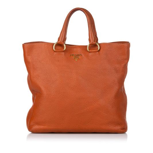 Prada Vitello Daino Satchel Style 19 - Rovelle Bags
