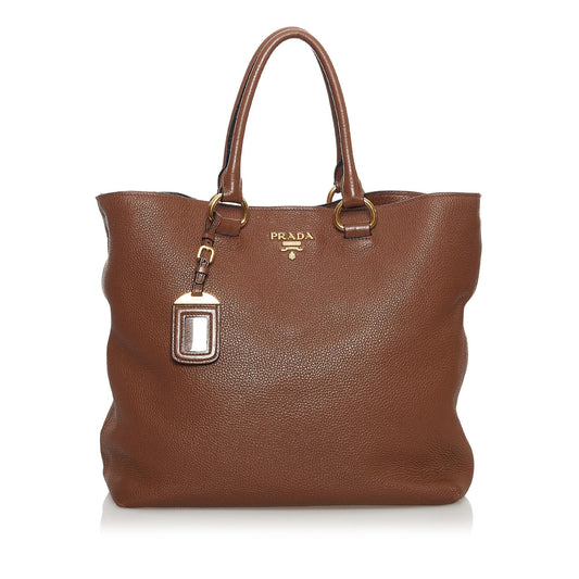 Prada Vitello Daino Satchel Style 15 - Rovelle Bags