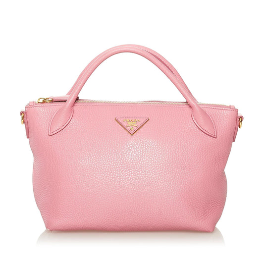 Prada Vitello Daino Satchel Style 14 - Rovelle Bags