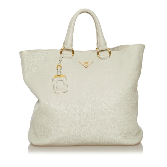 Prada Vitello Daino Satchel Style 13 - Rovelle Bags