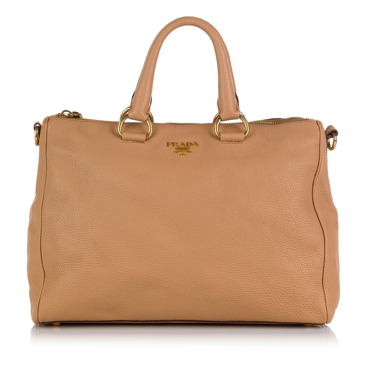 Prada Vitello Daino Satchel Style 12 - Rovelle Bags