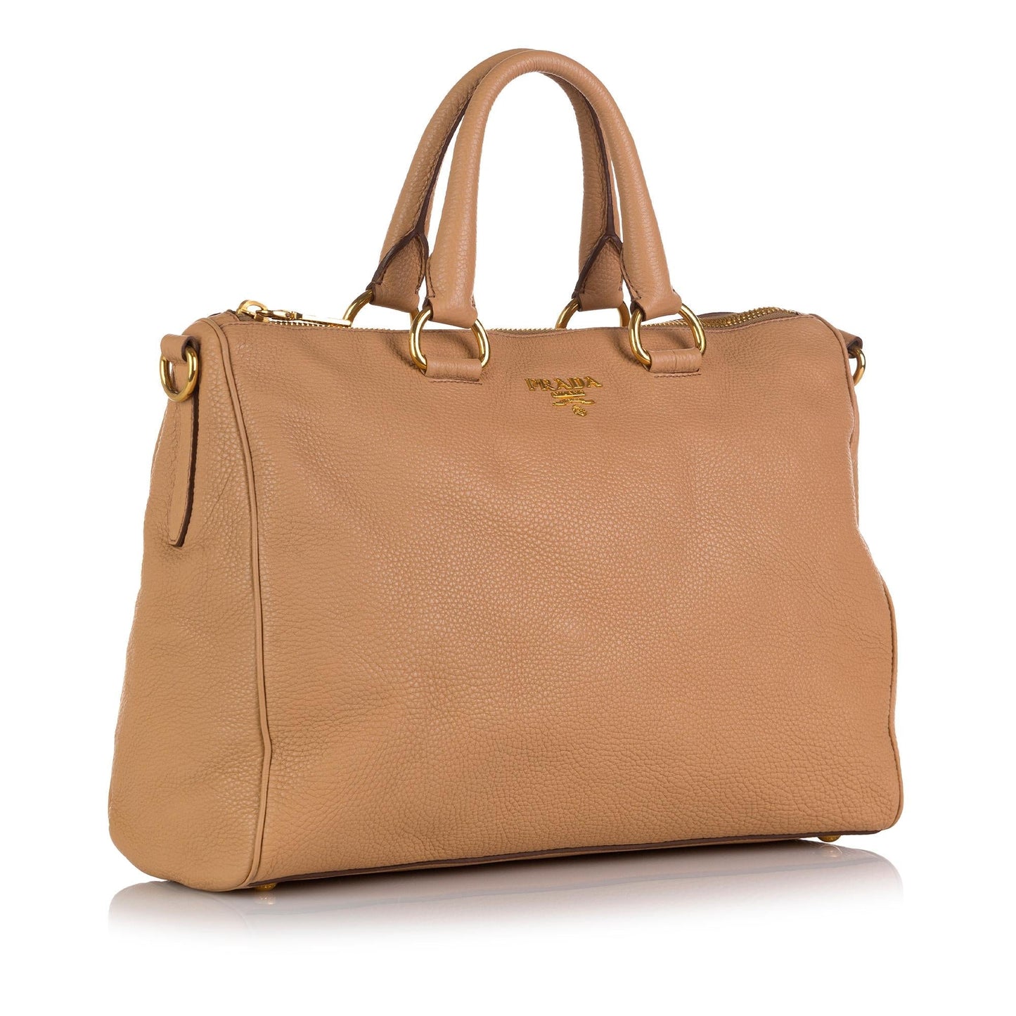 Prada Vitello Daino Satchel Style 12 - Rovelle Bags