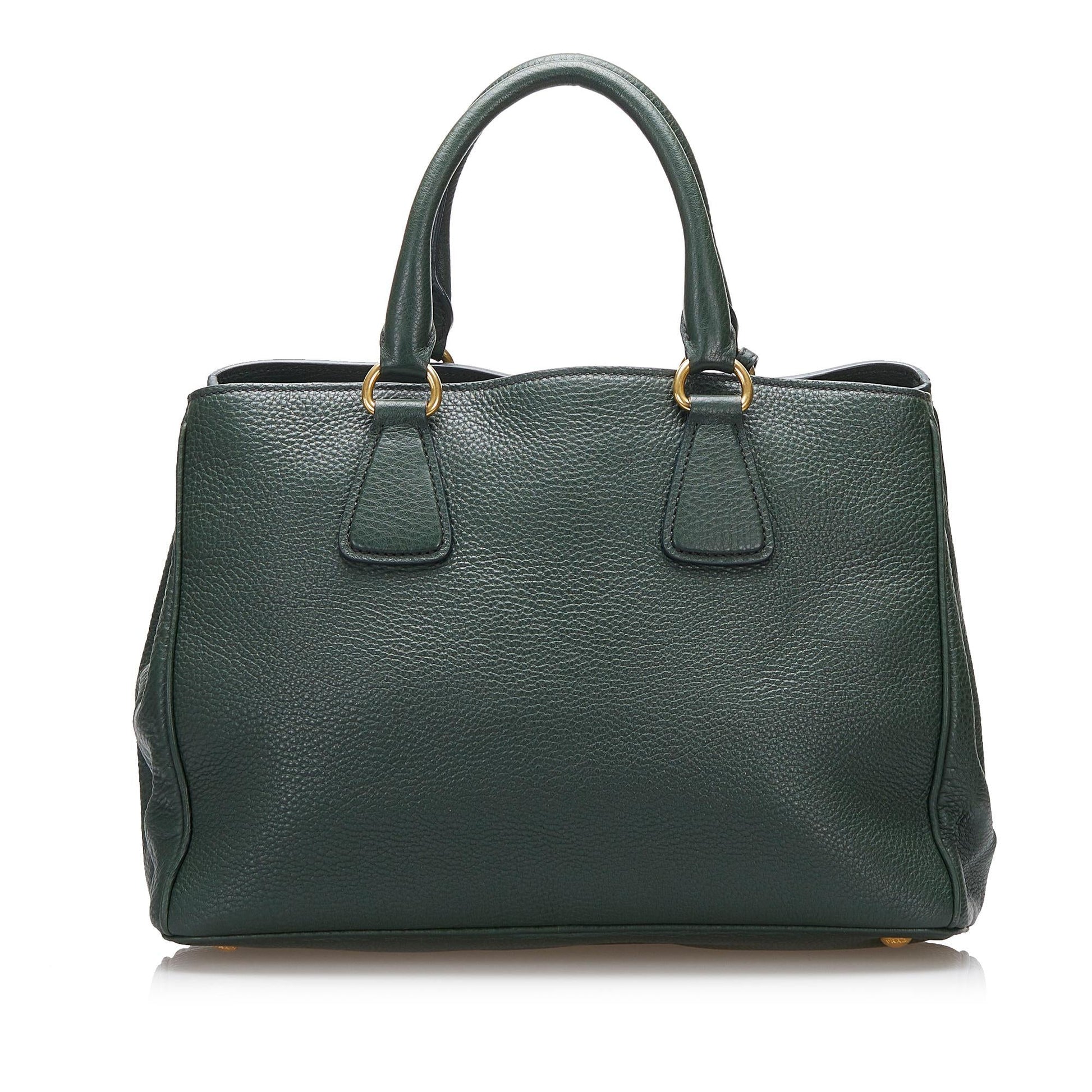 Prada Vitello Daino Satchel Style 10 - Rovelle Bags