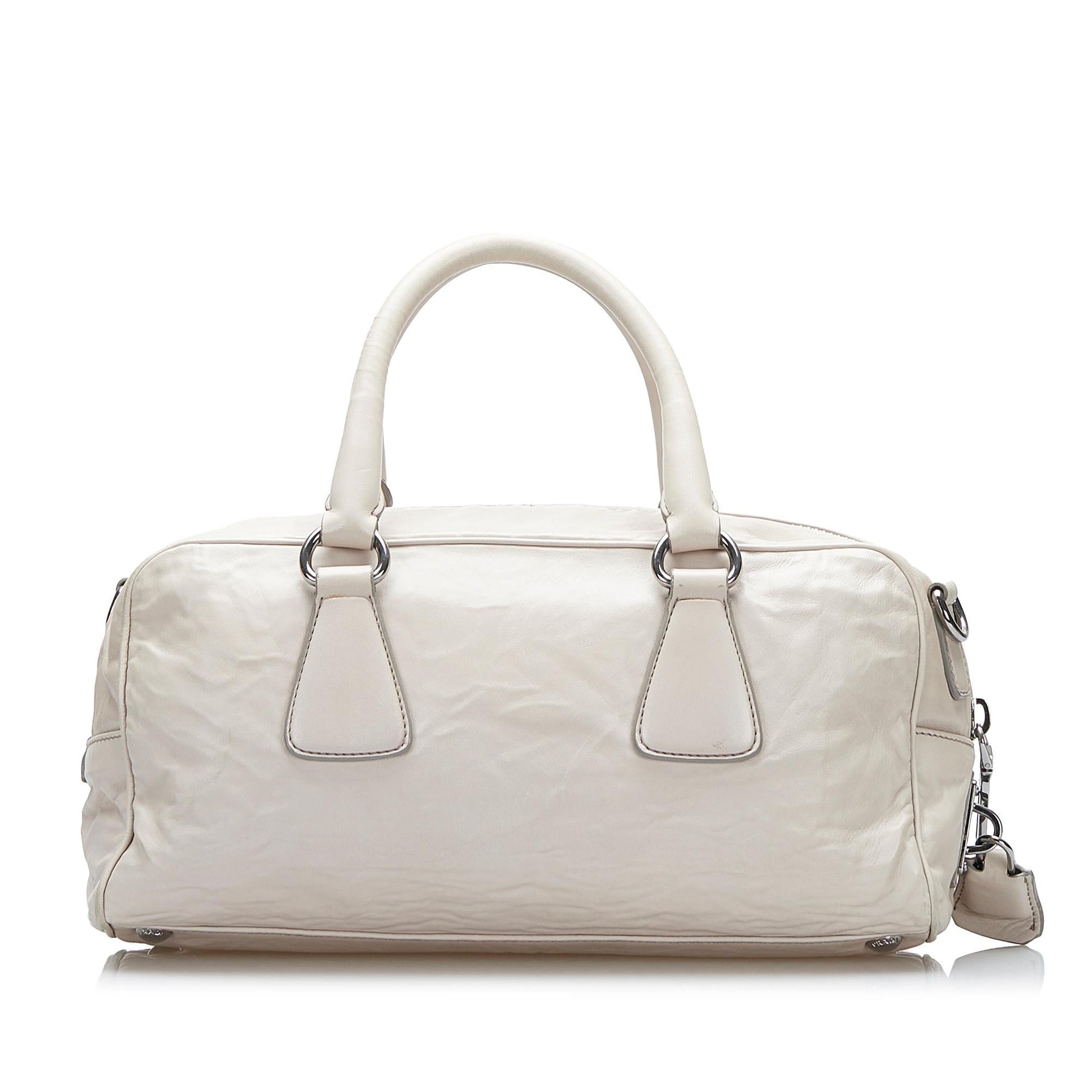 Prada Vitello Daino Satchel Style 9 - Rovelle Bags