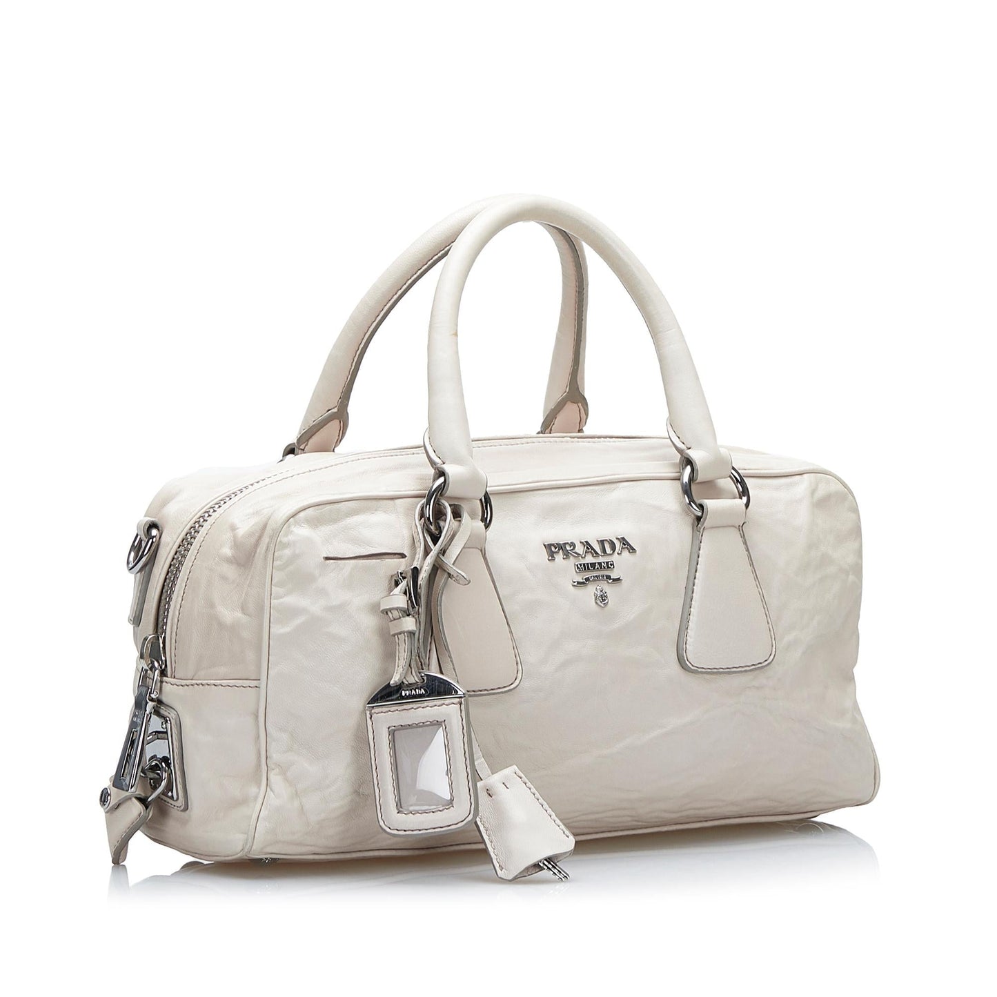 Prada Vitello Daino Satchel Style 9 - Rovelle Bags