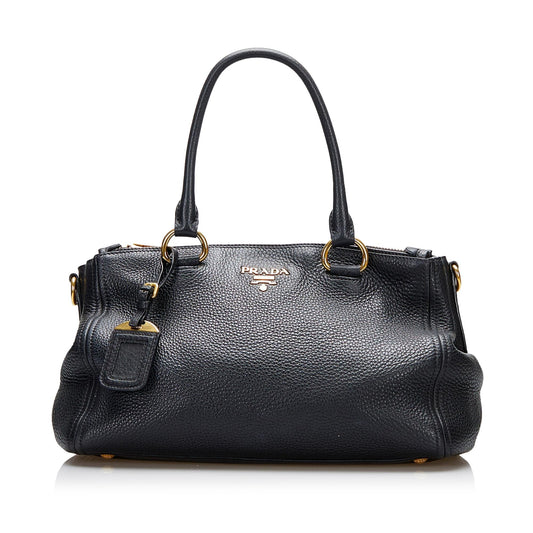 Prada Vitello Daino Satchel Style 8 - Rovelle Bags