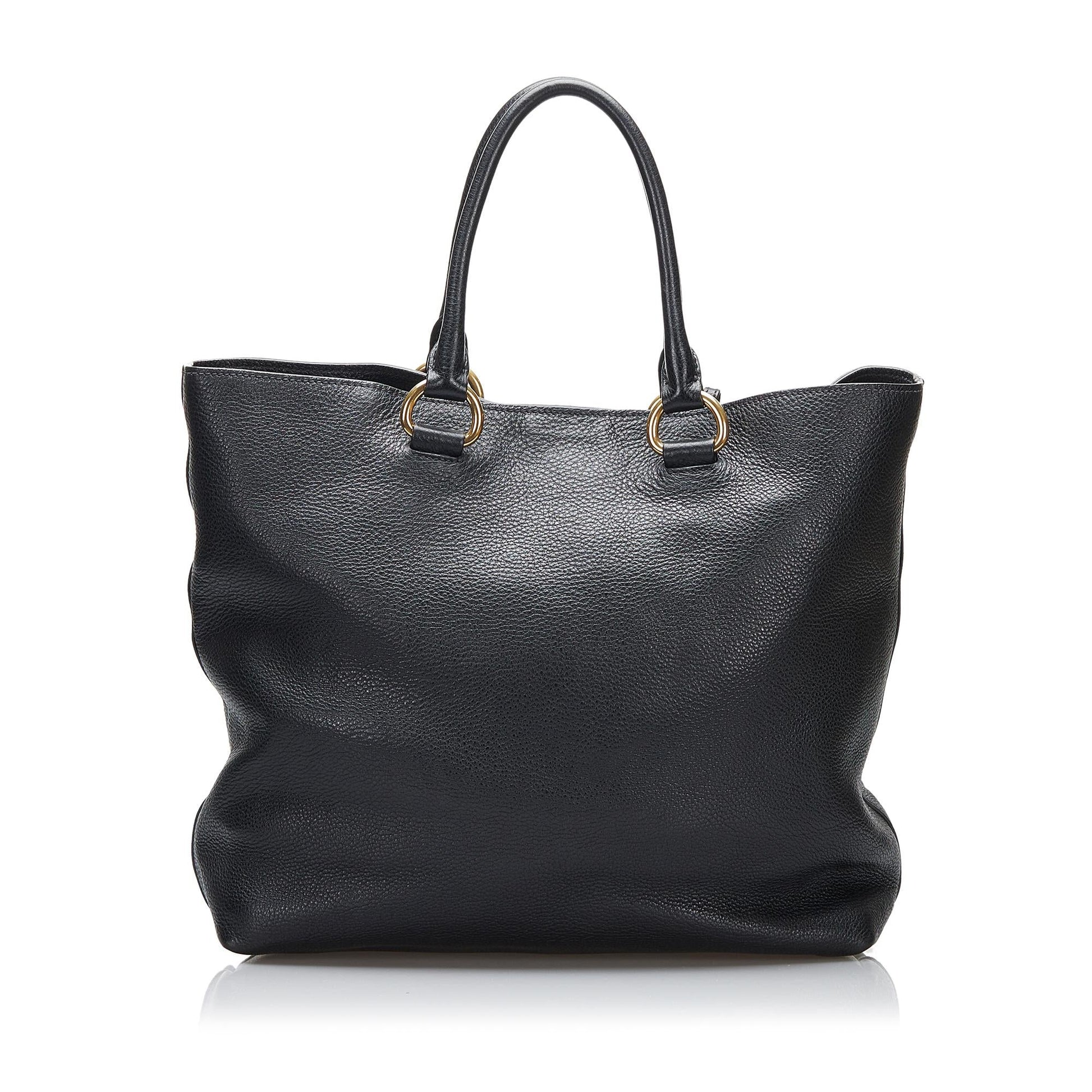 Prada Vitello Daino Satchel Style 5 - Rovelle Bags