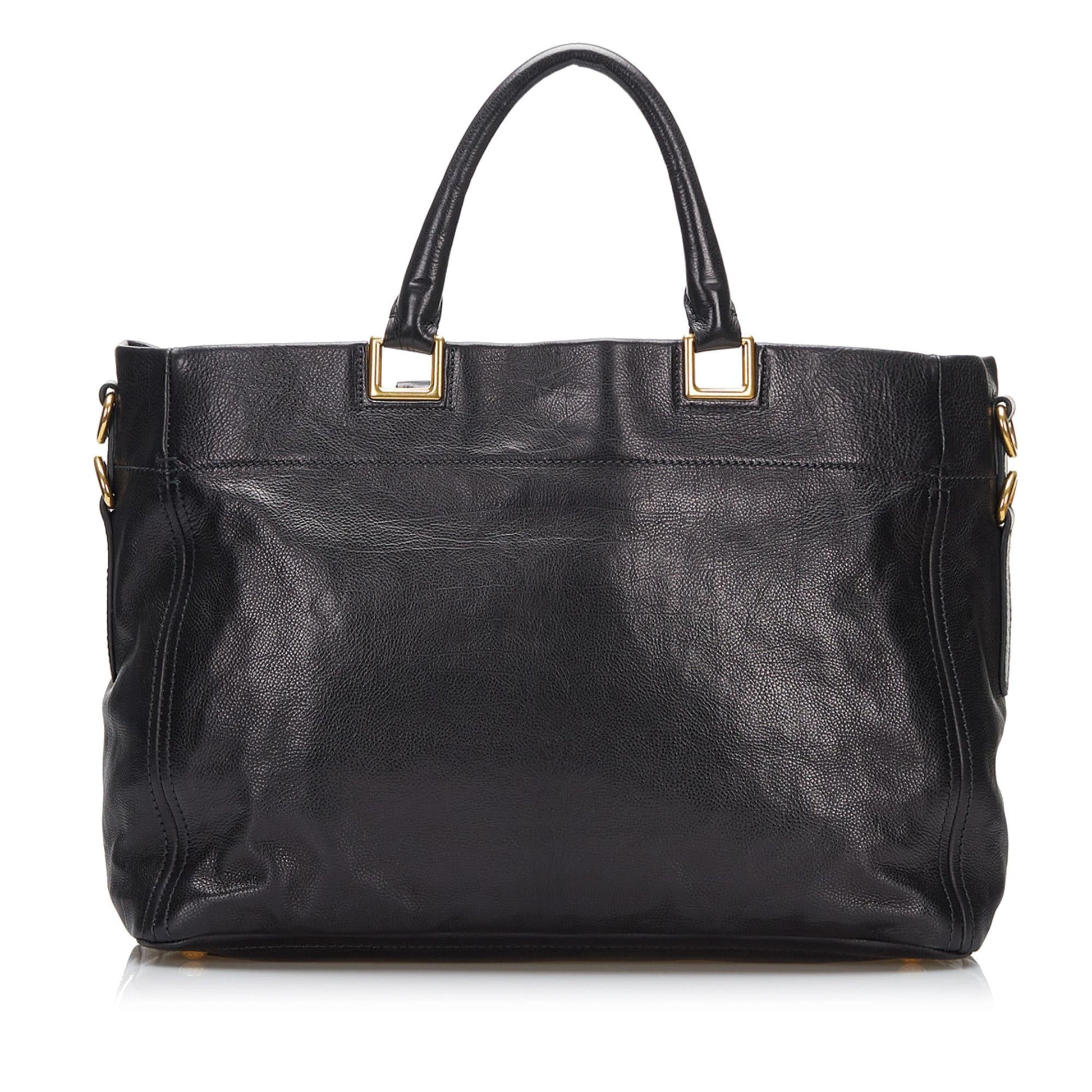 Prada Vitello Daino Satchel Style 3 - Rovelle Bags