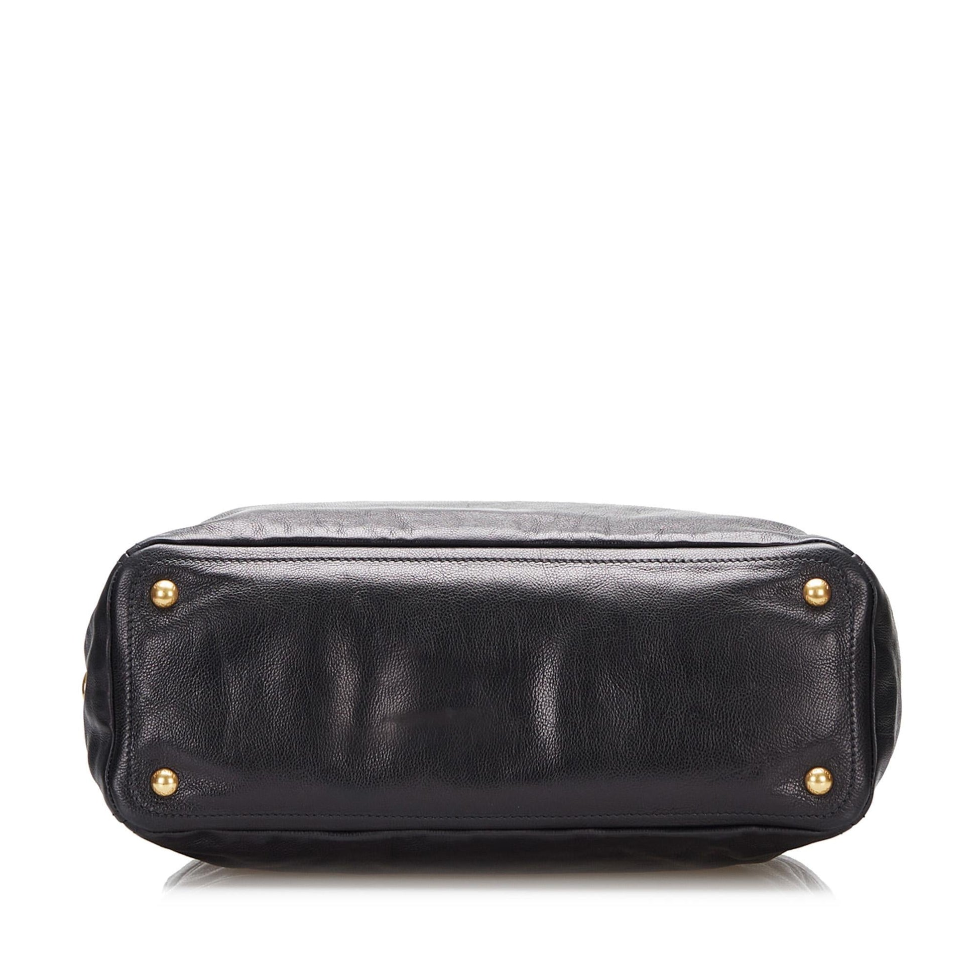 Prada Vitello Daino Satchel Style 3 - Rovelle Bags