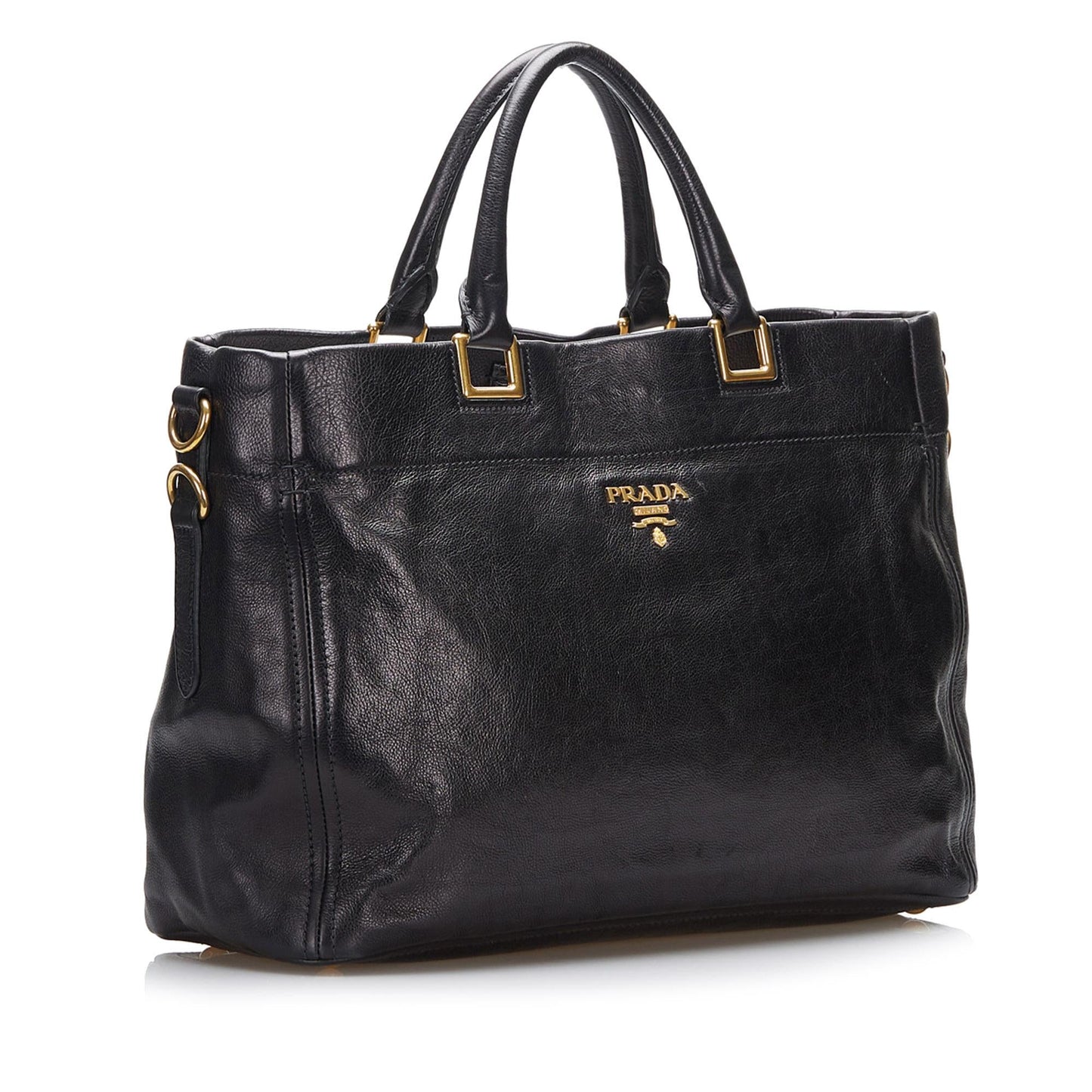 Prada Vitello Daino Satchel Style 3 - Rovelle Bags