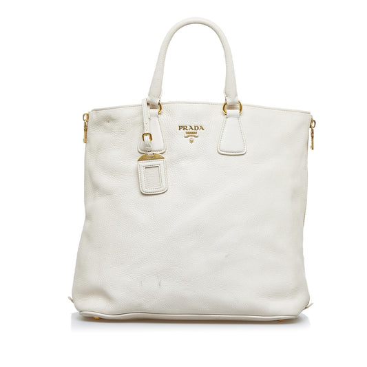 Prada Vitello Daino Satchel Style 2 - Rovelle Bags