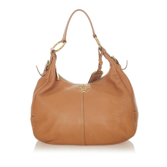 Prada Vitello Daino Shoulder Bag Style 8 - Rovelle Bags