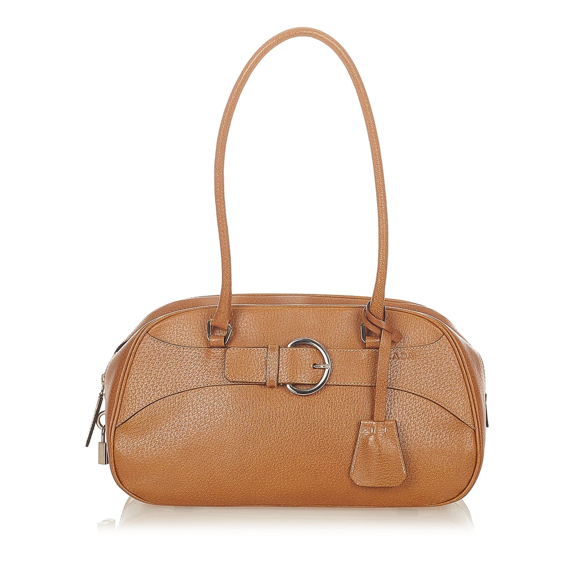 Prada Vitello Daino Shoulder Bag Style 14 - Rovelle Bags