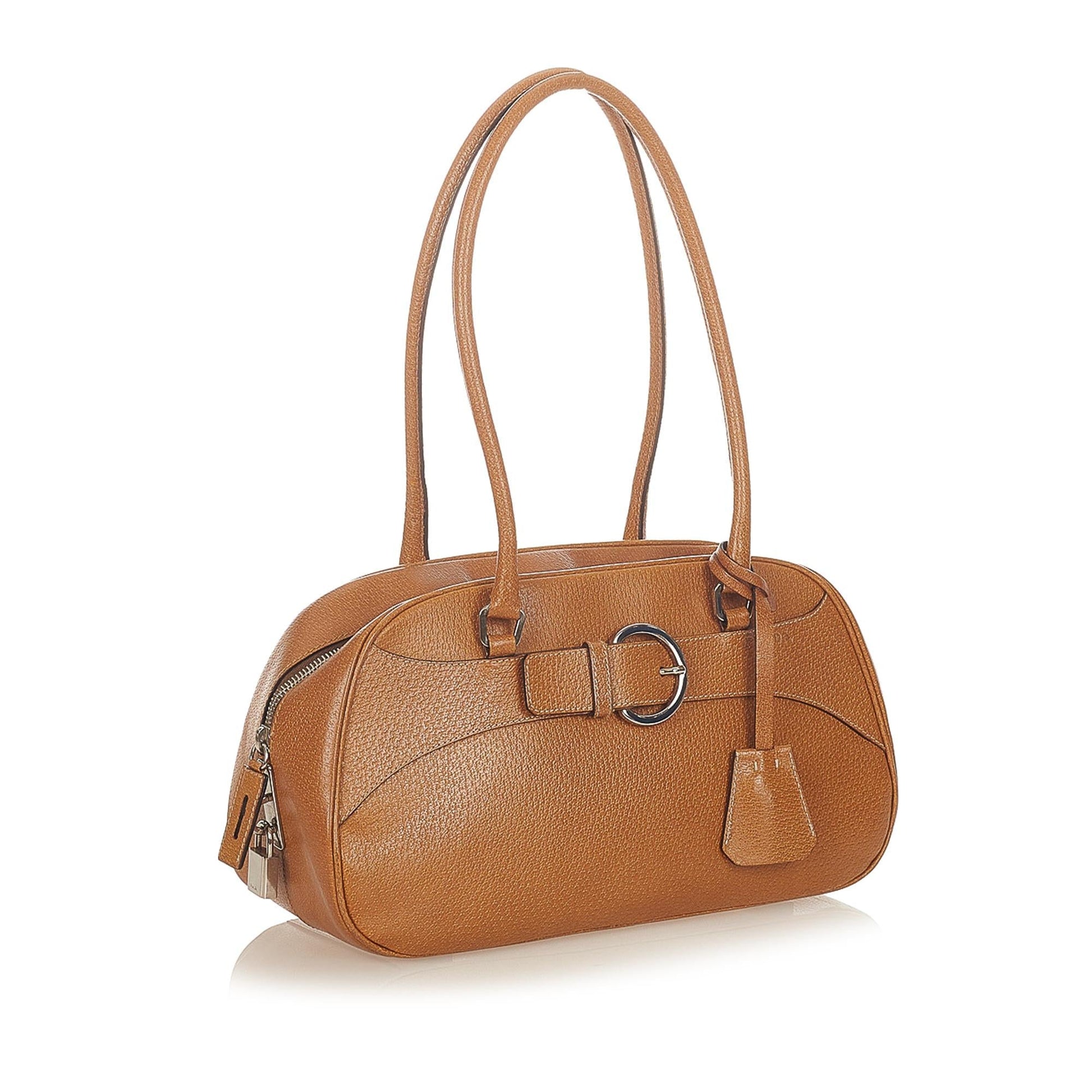 Prada Vitello Daino Shoulder Bag Style 14 - Rovelle Bags
