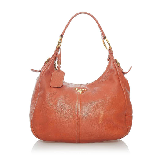 Prada Vitello Daino Shoulder Bag Style 11 - Rovelle Bags