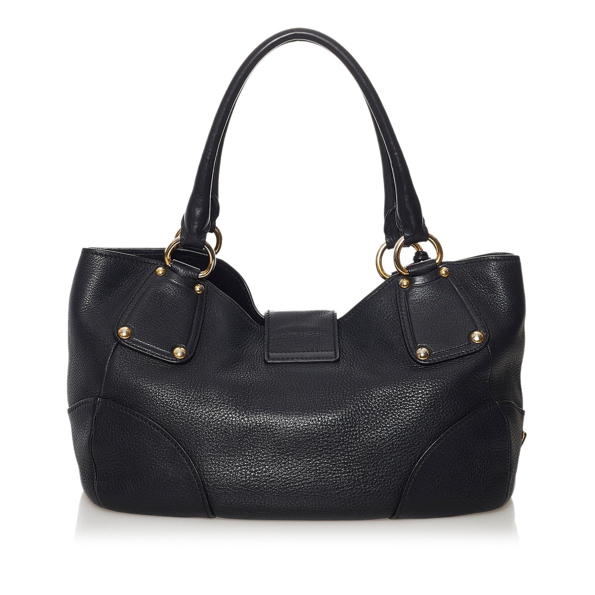 Prada Vitello Daino Shoulder Bag Style 7 - Rovelle Bags