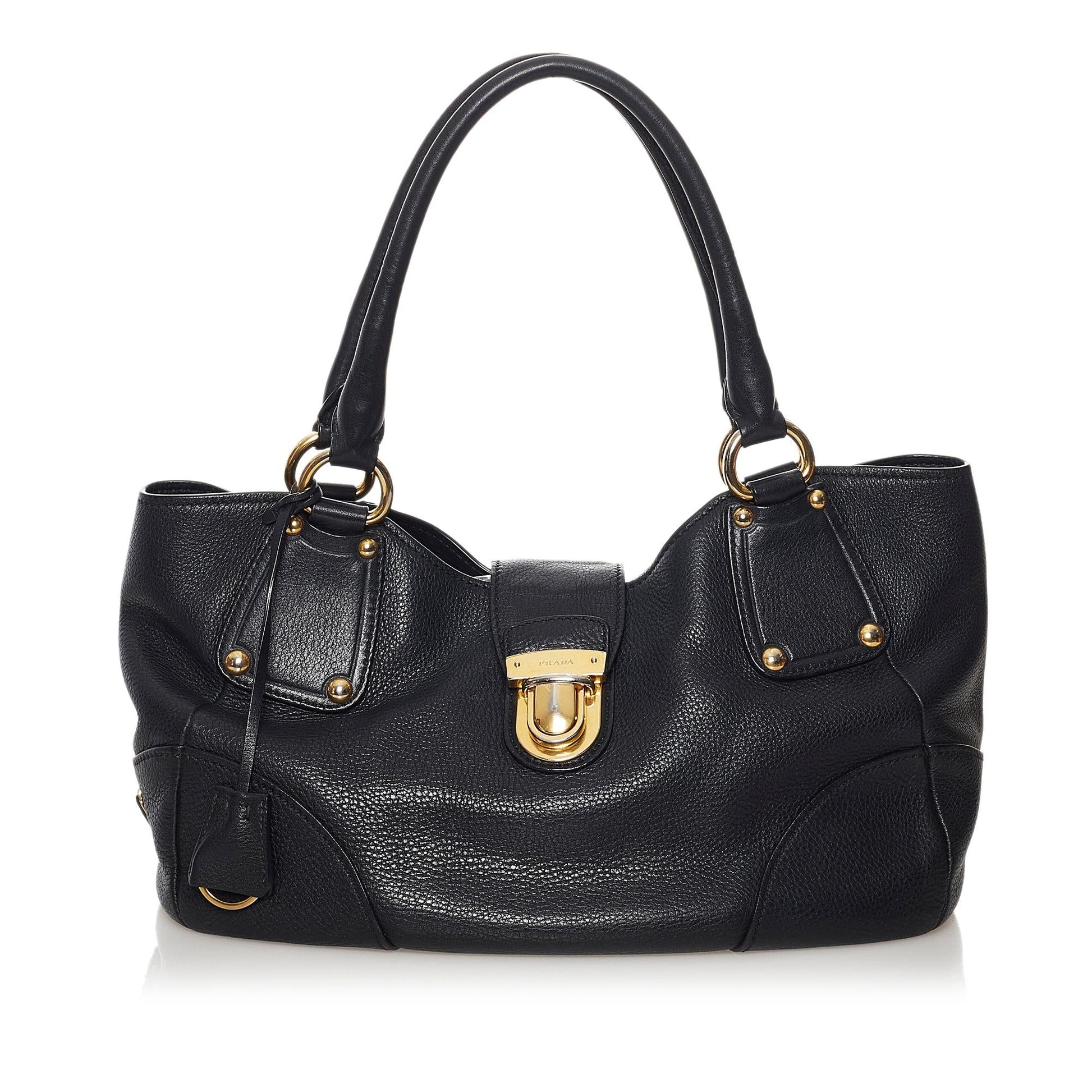 Prada Vitello Daino Shoulder Bag Style 7 - Rovelle Bags