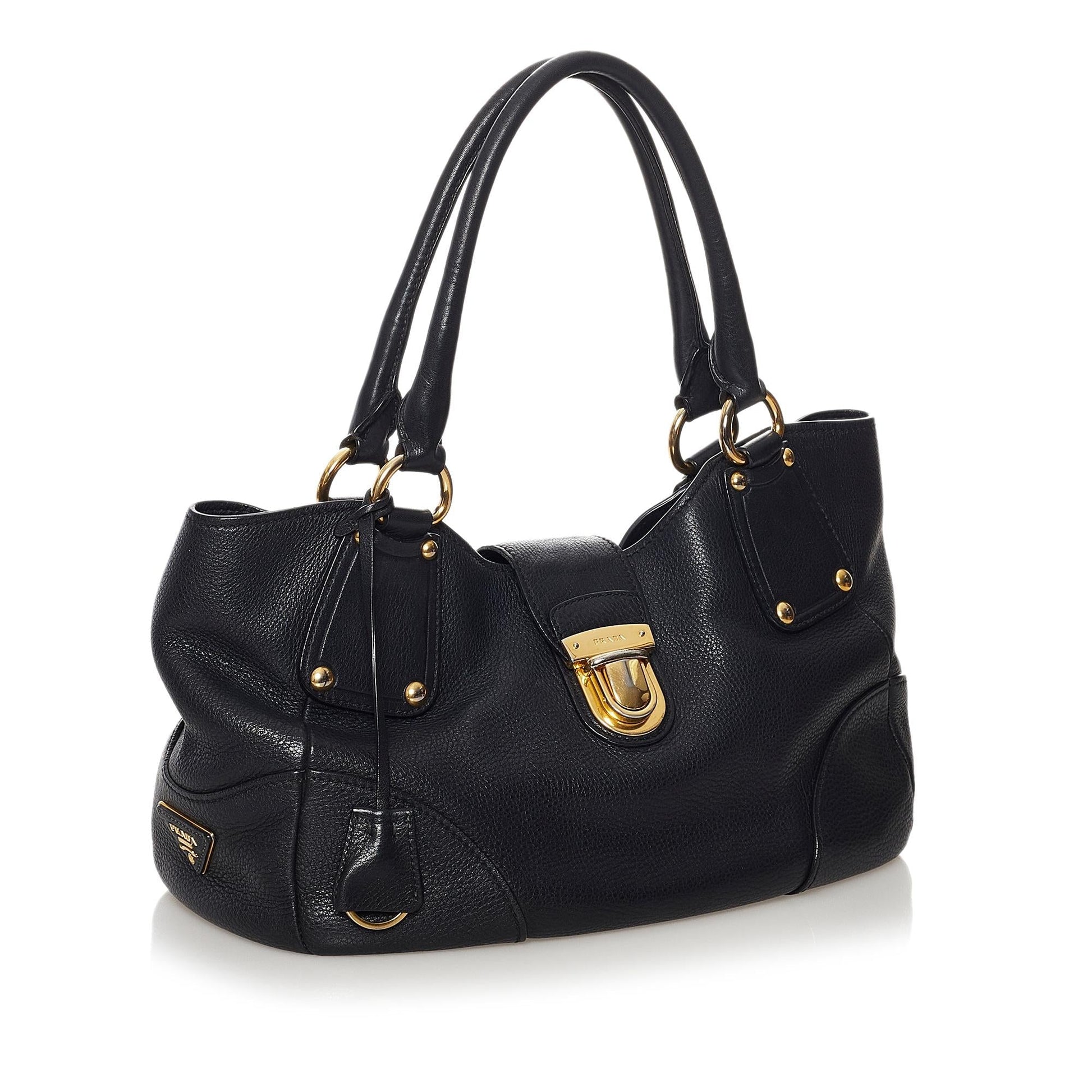 Prada Vitello Daino Shoulder Bag Style 7 - Rovelle Bags