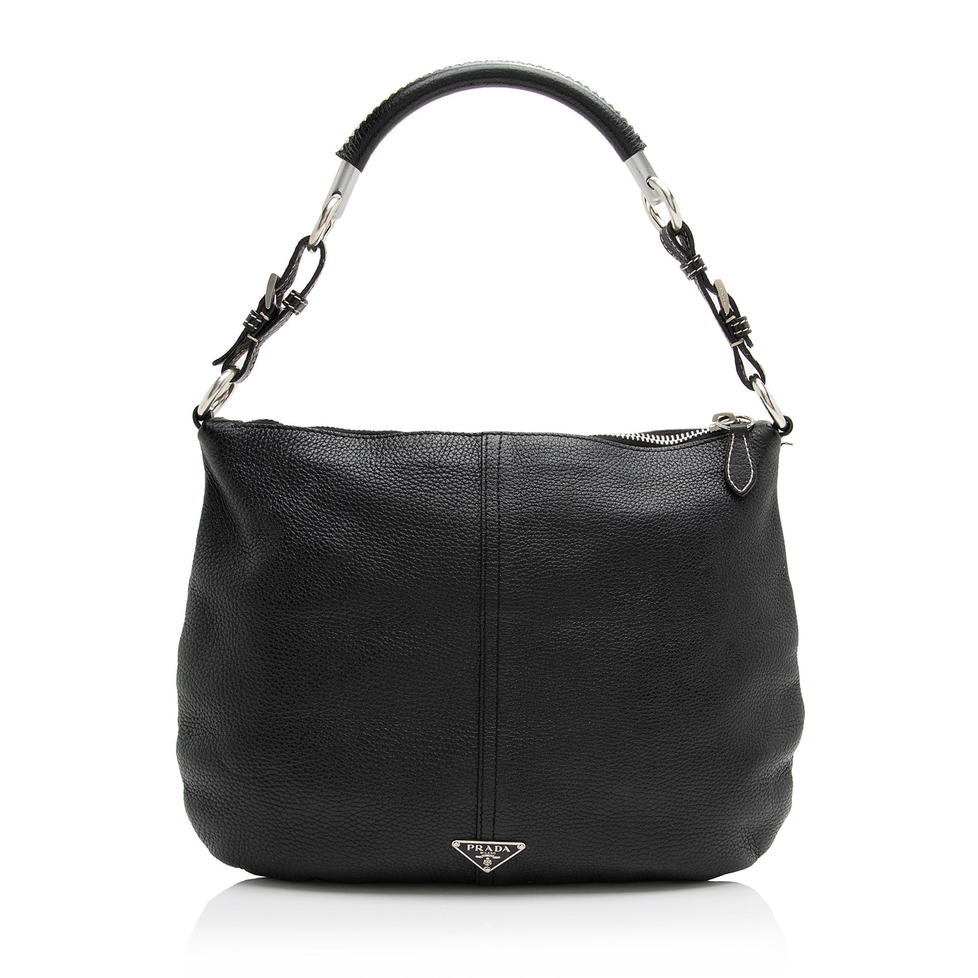 Prada Vitello Daino Small Hobo Hobo Bag - Rovelle Bags