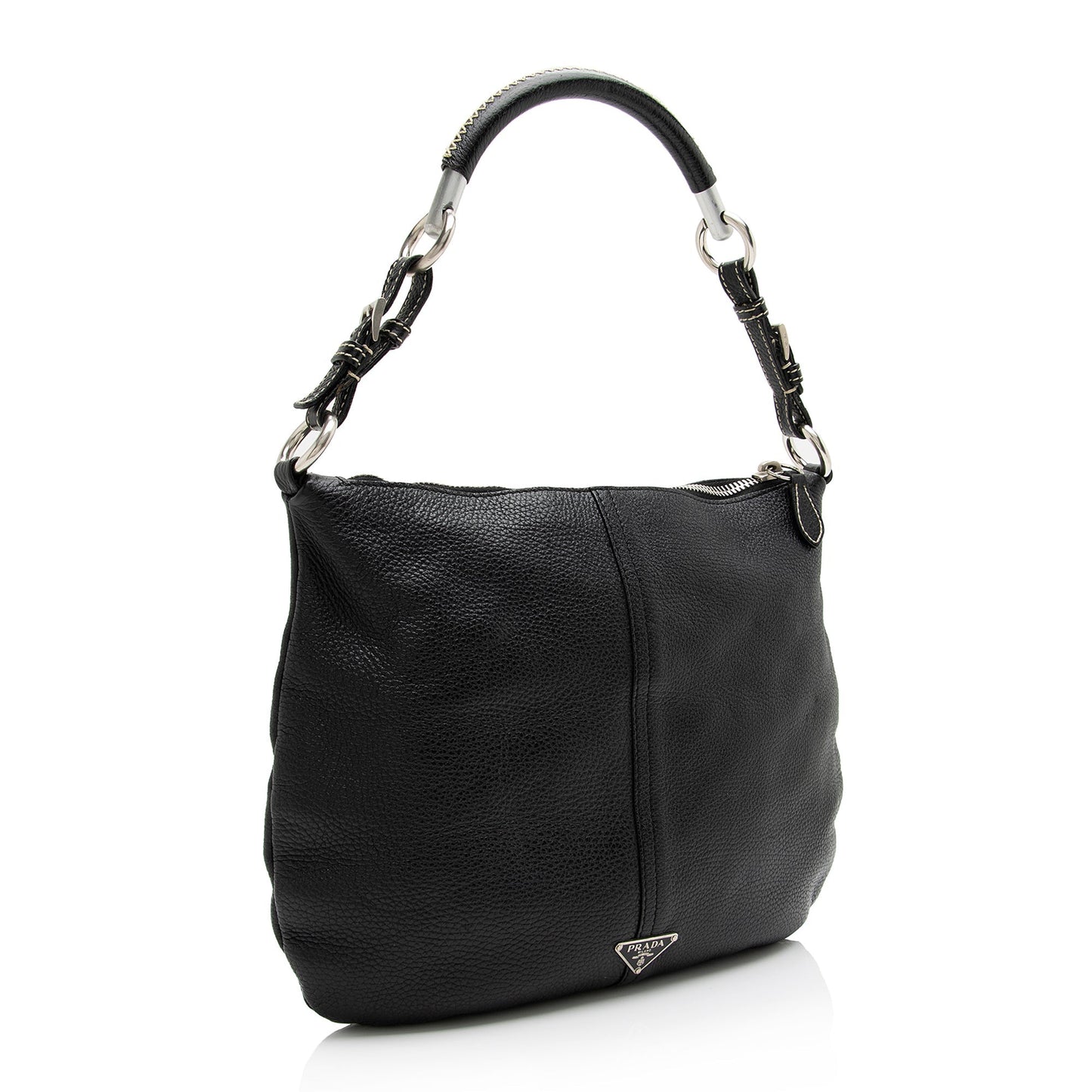 Prada Vitello Daino Small Hobo Hobo Bag - Rovelle Bags